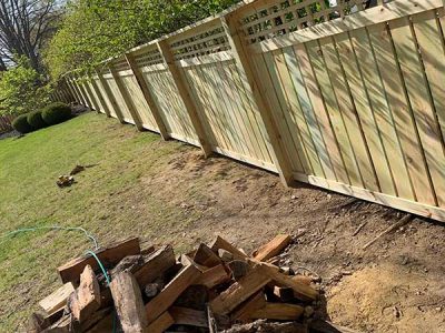 Residential Wood Fencing
